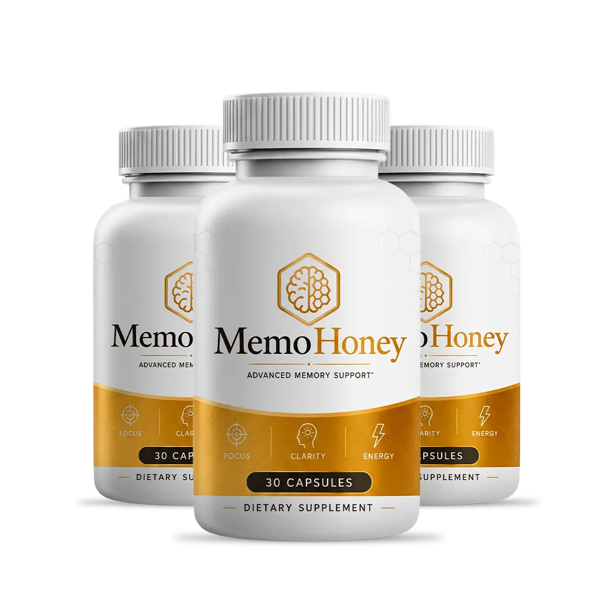 MemoHoney 3 bottle package